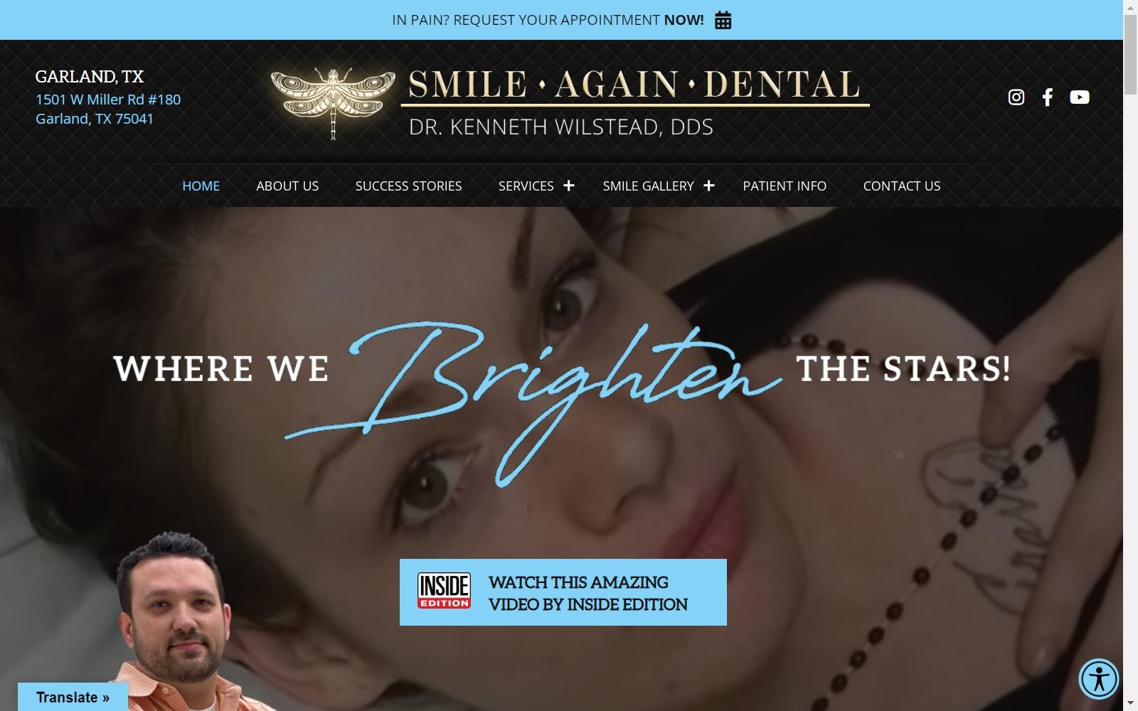 Smile Again Dental screenshot