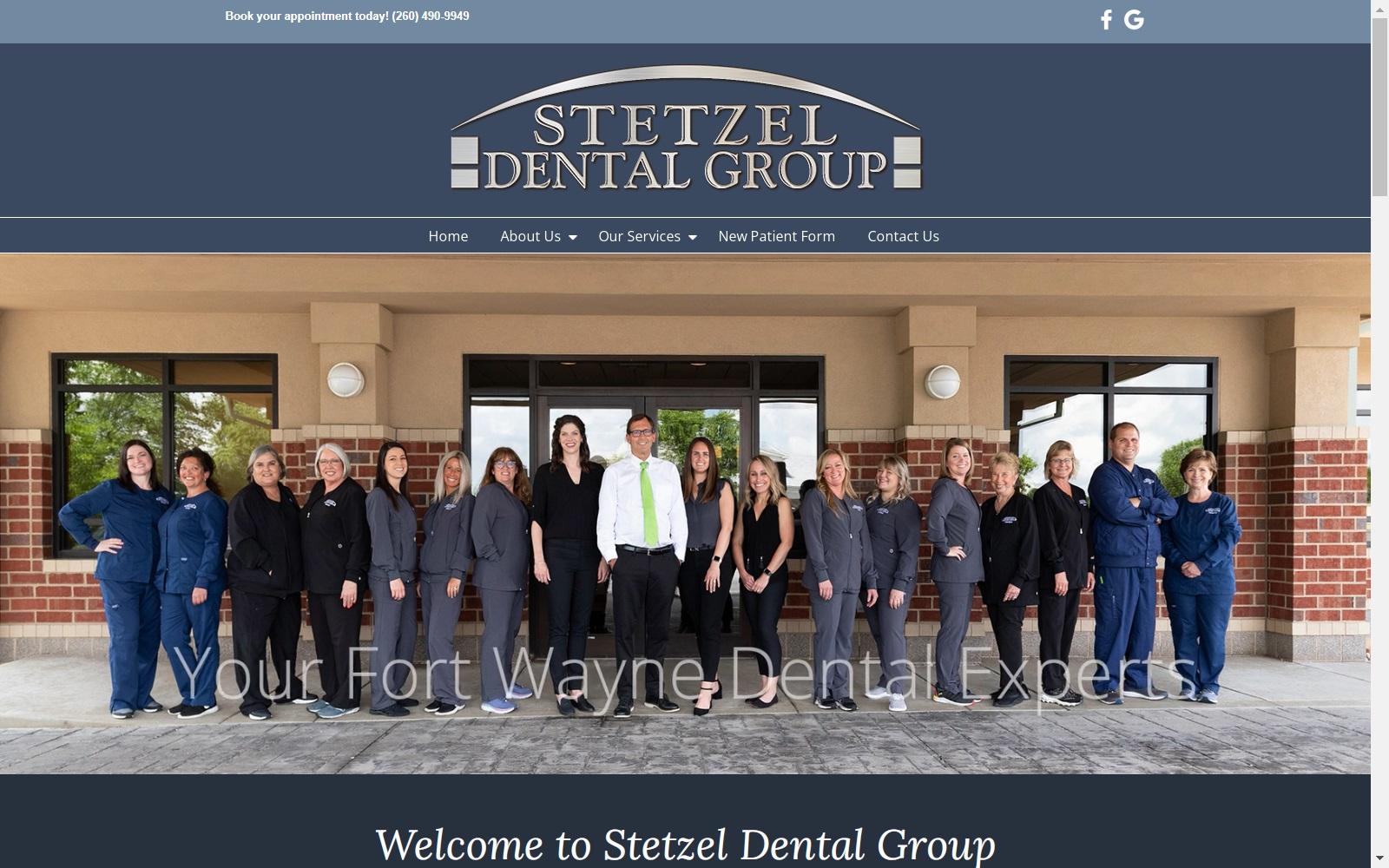 Stetzel Dental  Group screenshot