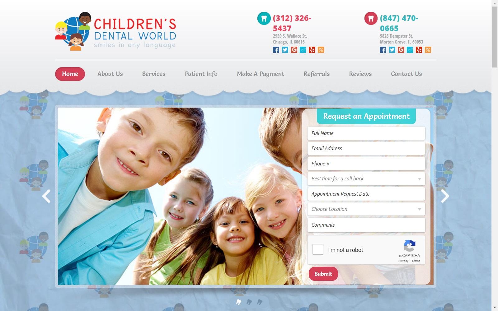 Childrens Dental World Park Sam DDS
