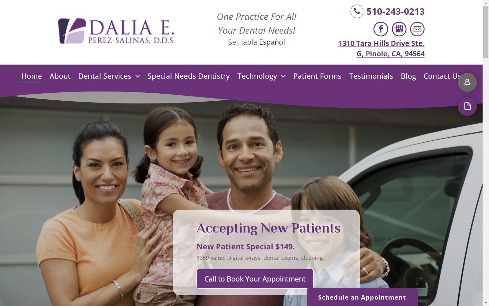 Dalia E Perez-Salinas DDS
