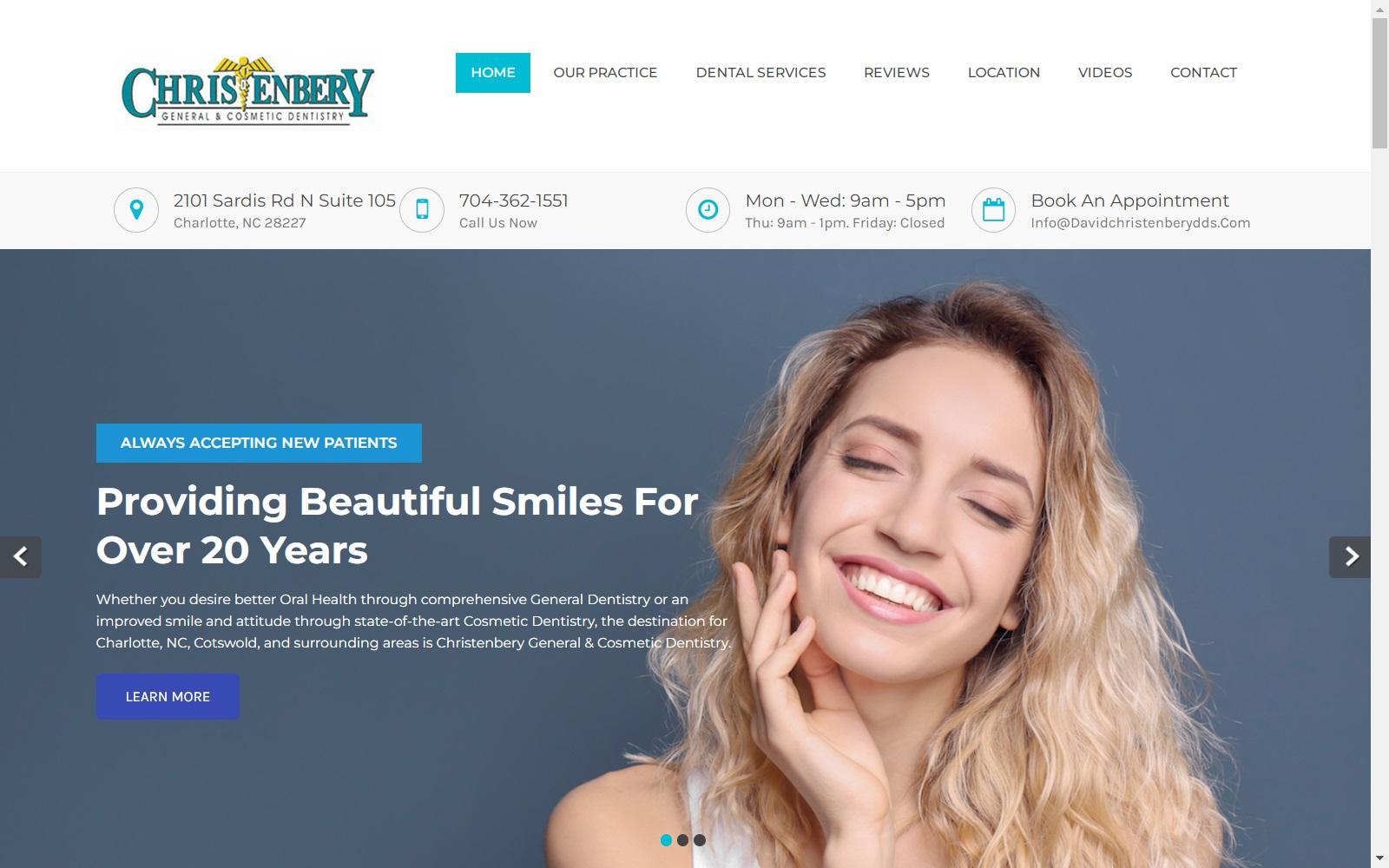 David Christenbery DDS screenshot