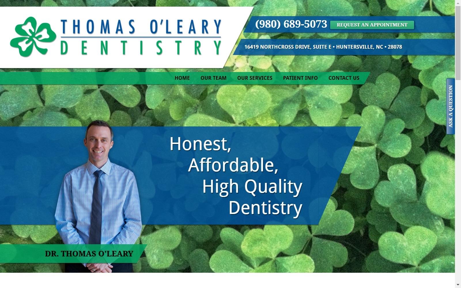Thomas O’Leary Dentistry screenshot