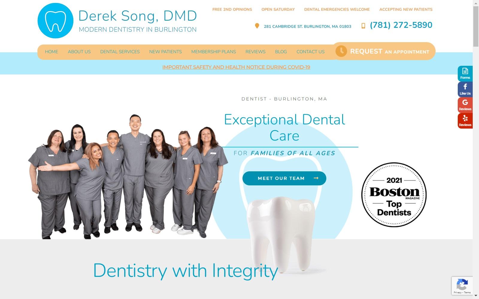 Derek Song, DMD
