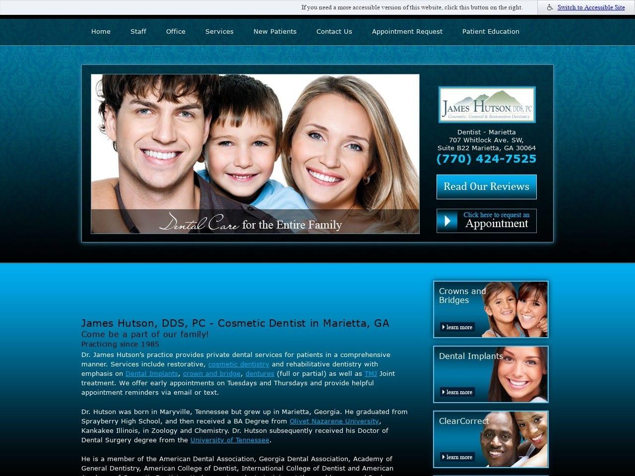 Dr. James Hutson DDS screenshot