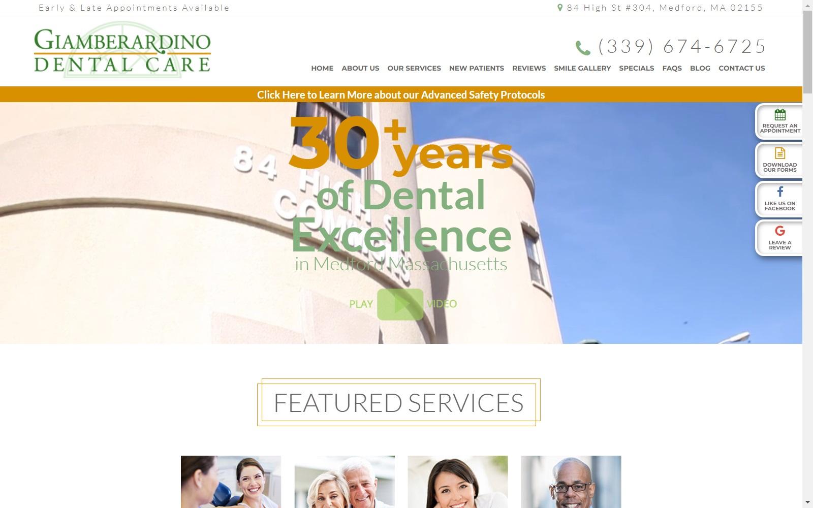 Giamberardino Dental Care screenshot