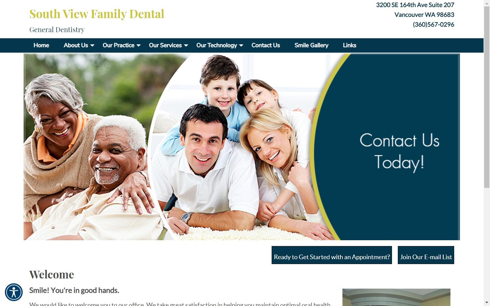 South View Family Dental screenshot