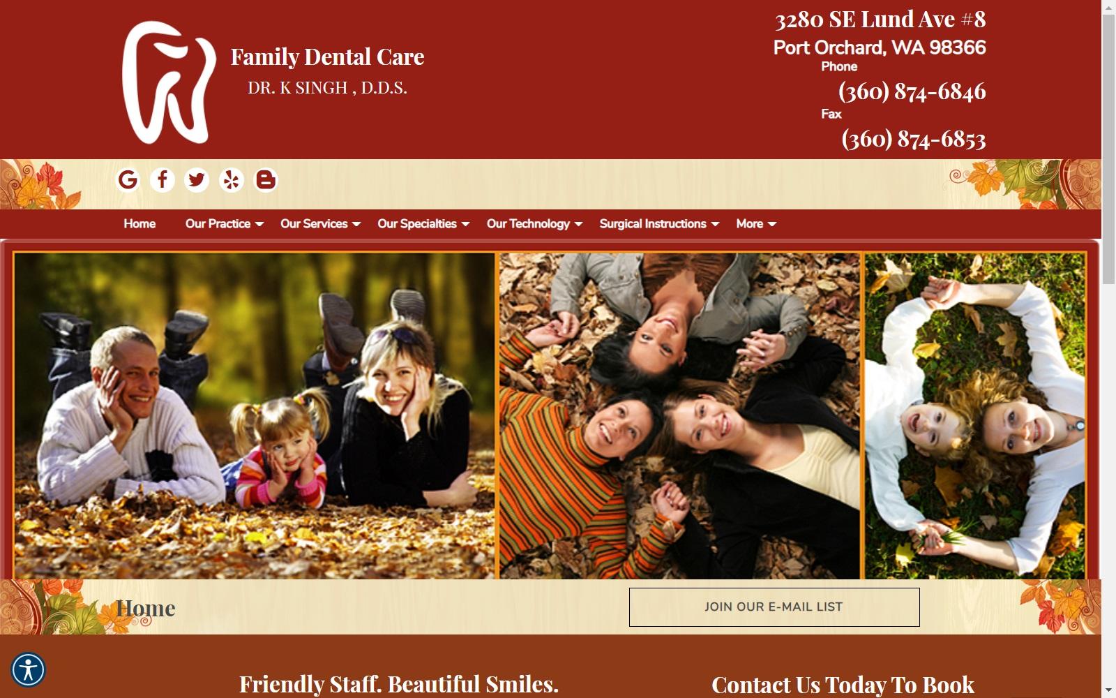 Family Dental Care - Dr. K Singh DDS