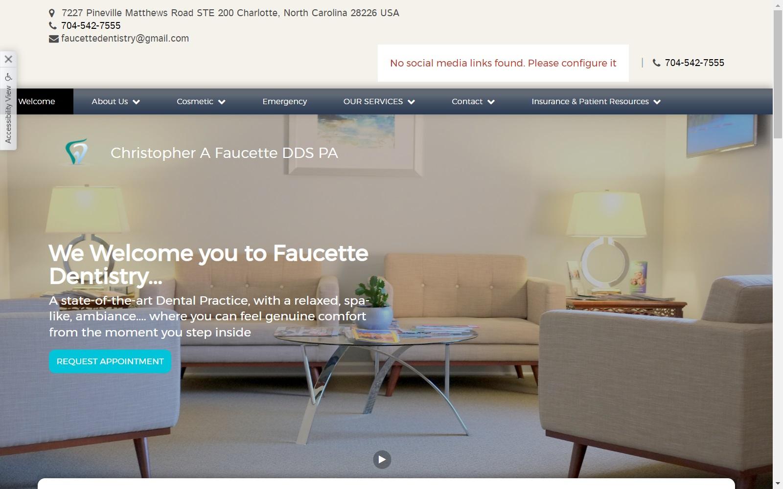 Faucette Christopher DDS screenshot