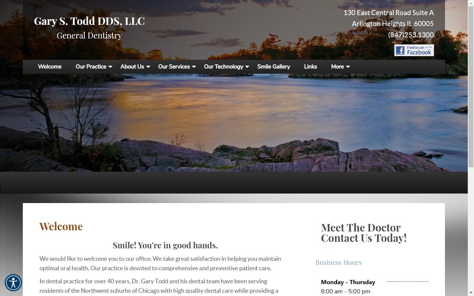 Gary S. Todd DDS, LLC screenshot
