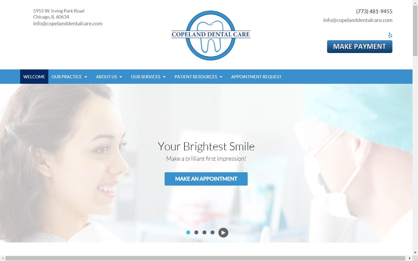Copeland Dental Care screenshot