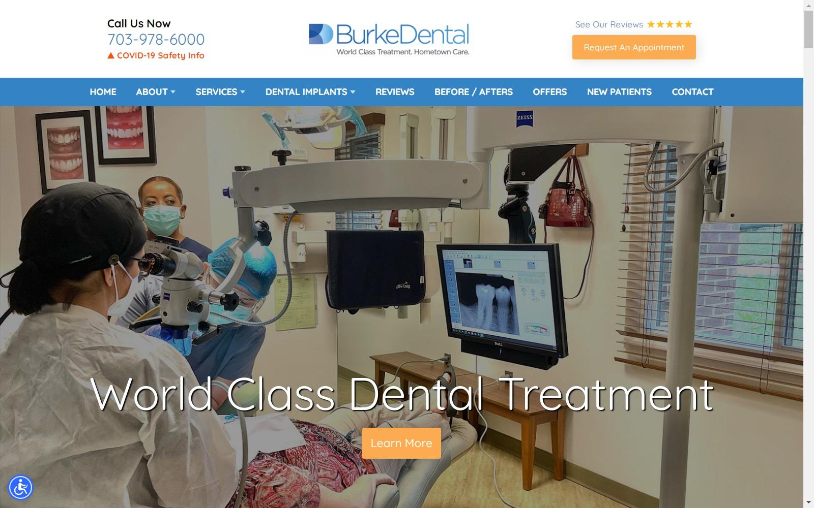 Burke Dental screenshot
