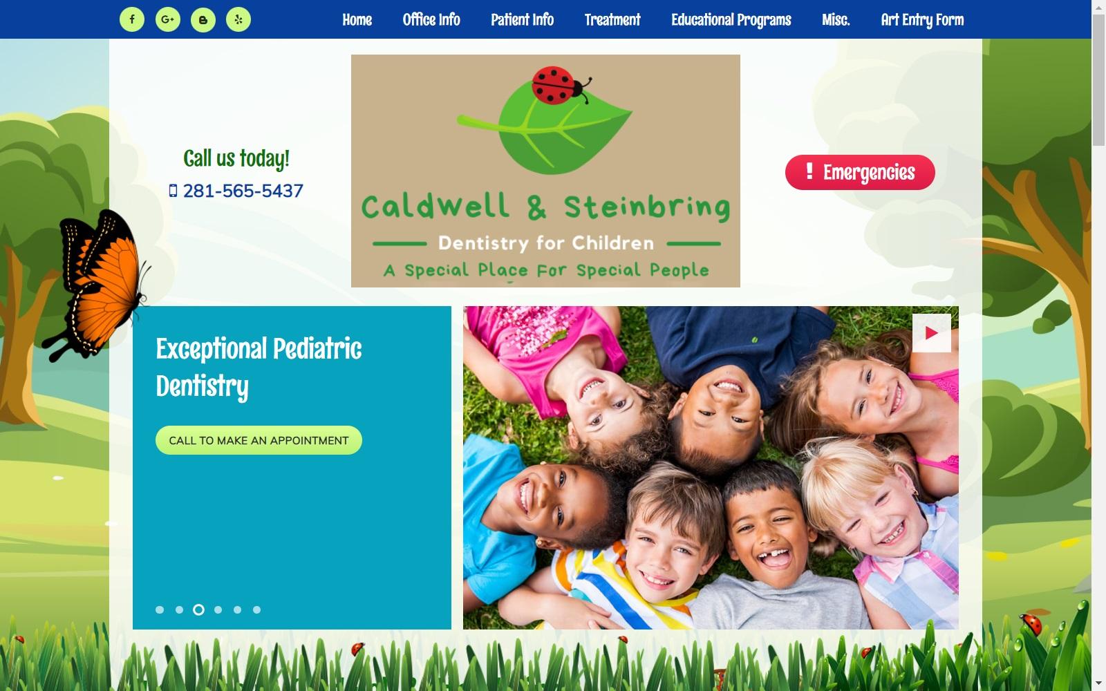 Caldwell & Steinbring Dentistry for Children screenshot