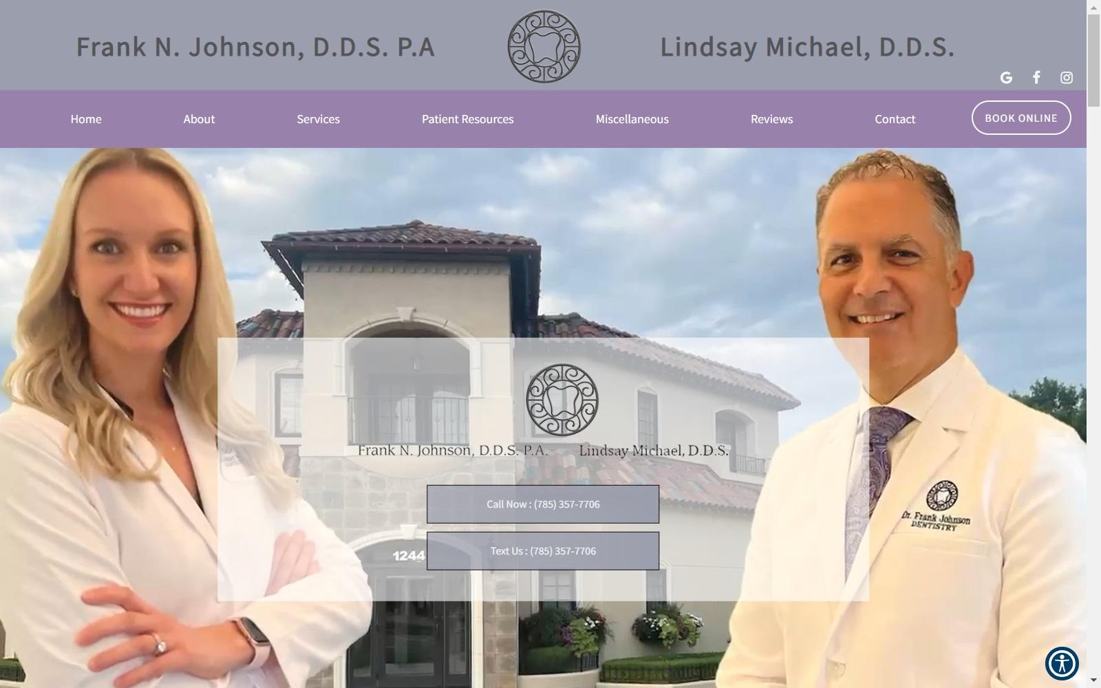 Frank Johnson DDS & Linsday Biggs-Michael DDS