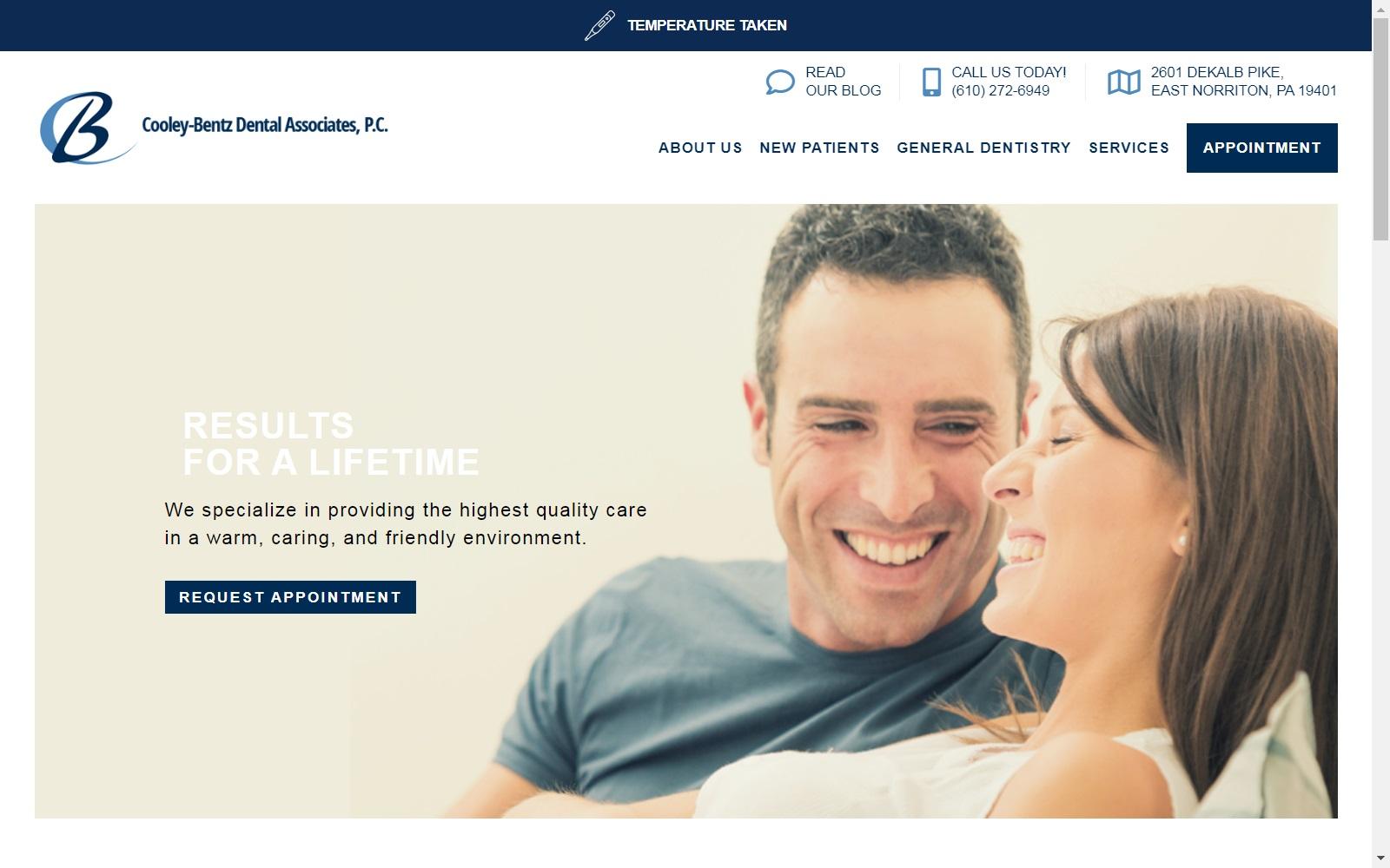 Cooley-Bentz Dental Associates, PC screenshot