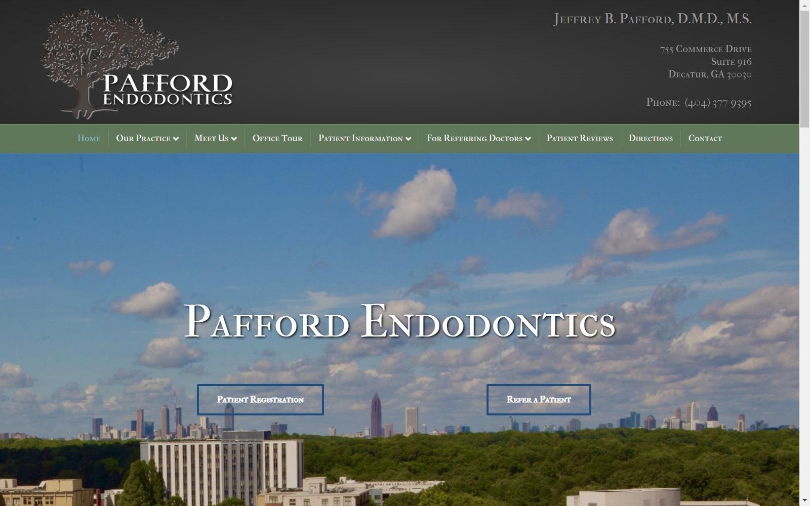Pafford Endodontics Root Canal Specialist screenshot