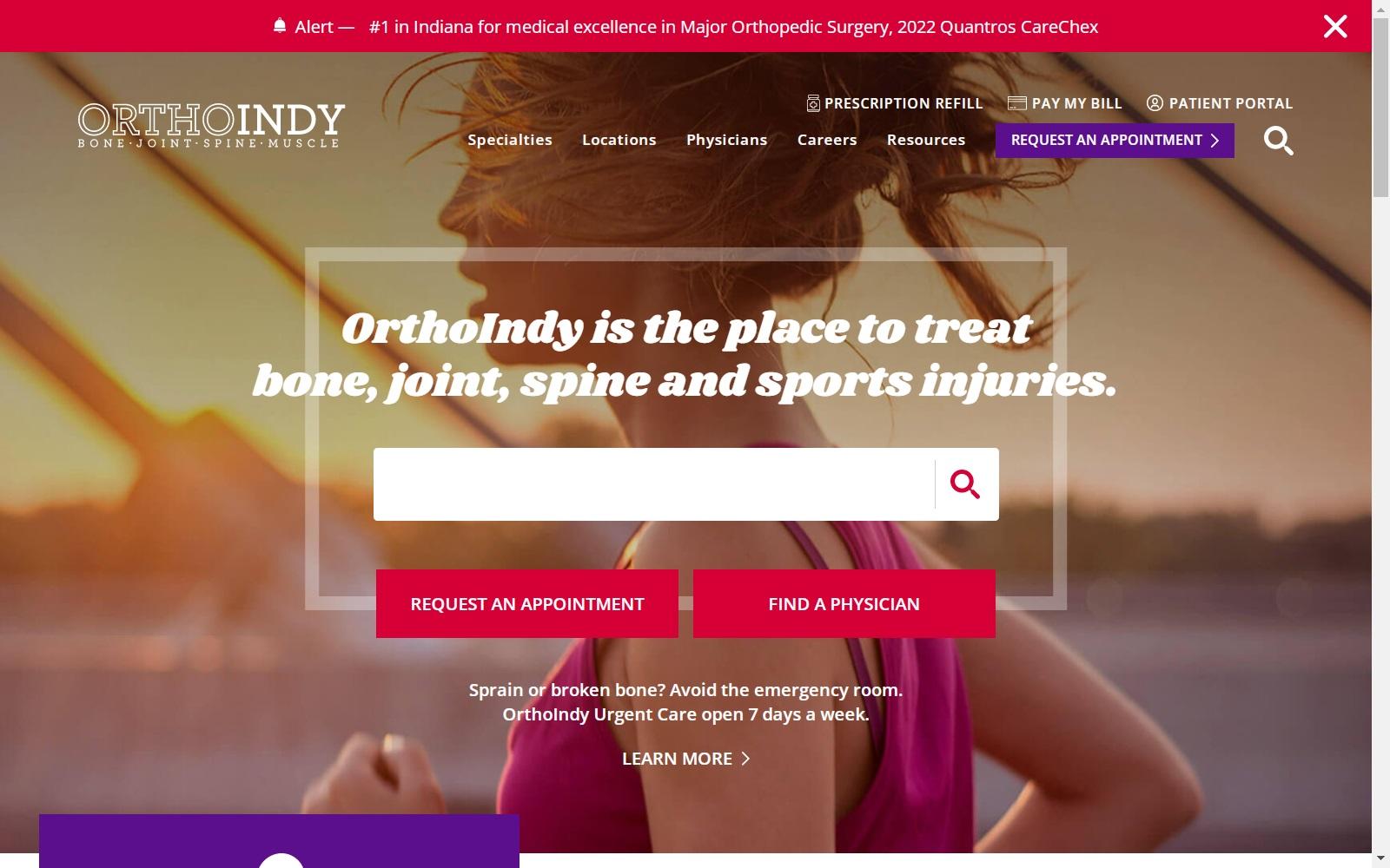 OrthoIndy Hospital Main
