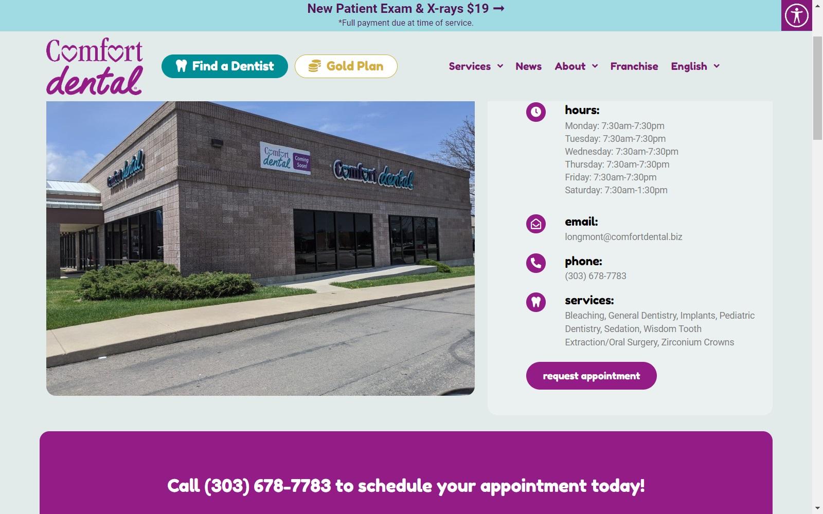 Comfort Dental in Longmont