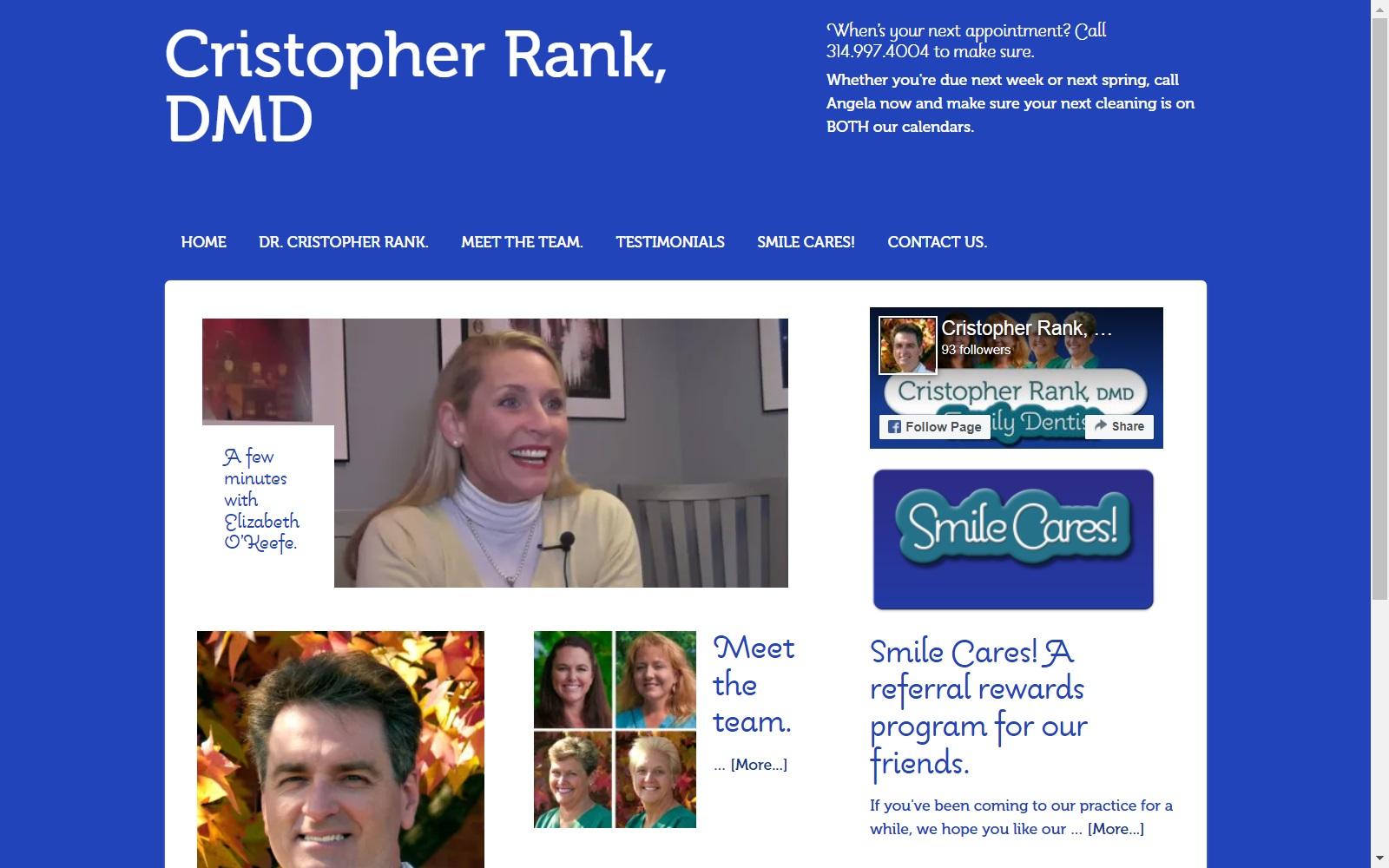 Dr. Cristopher N. Rank DMD