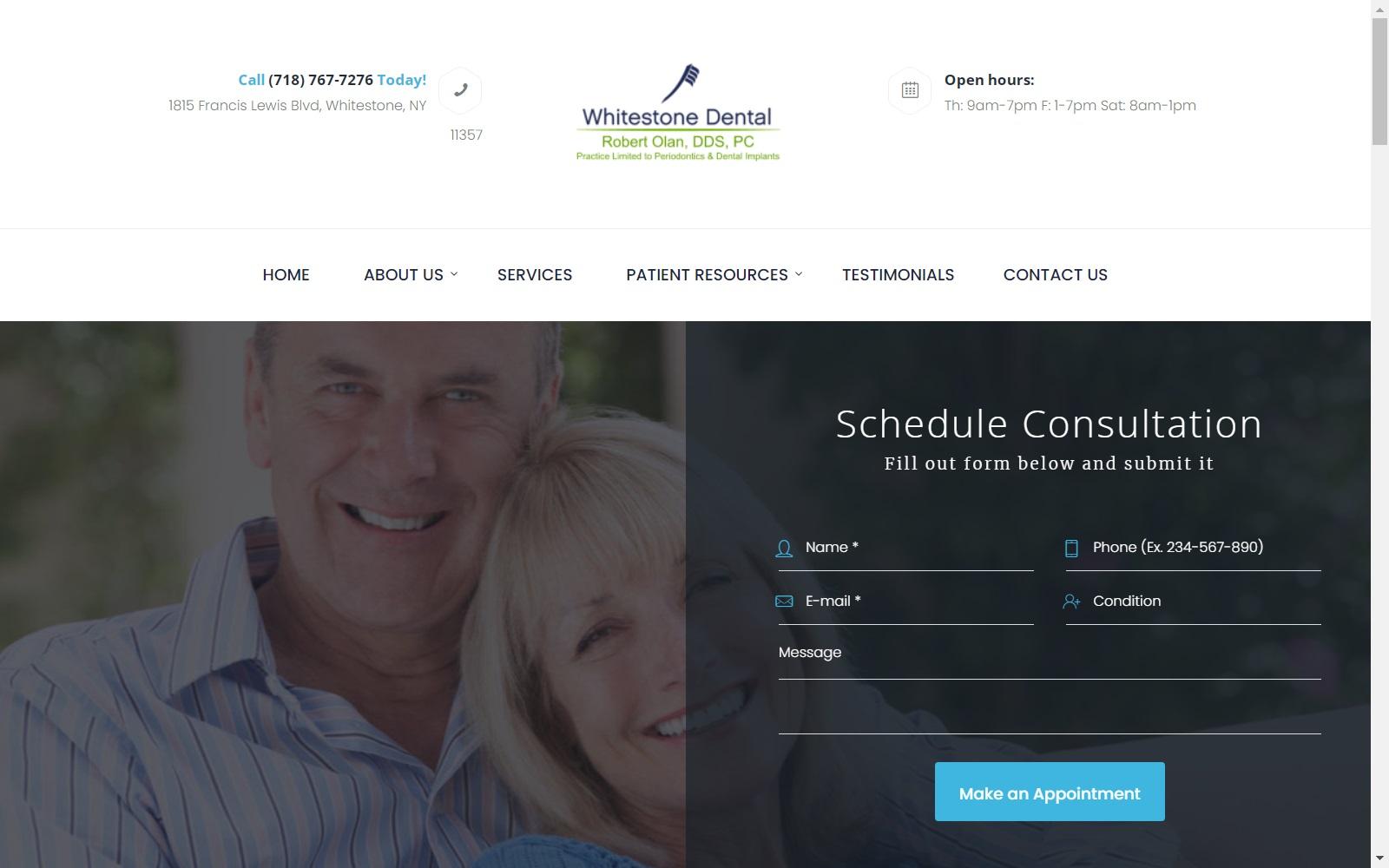 Whitestone Dental - Robert Olan DDS, PC