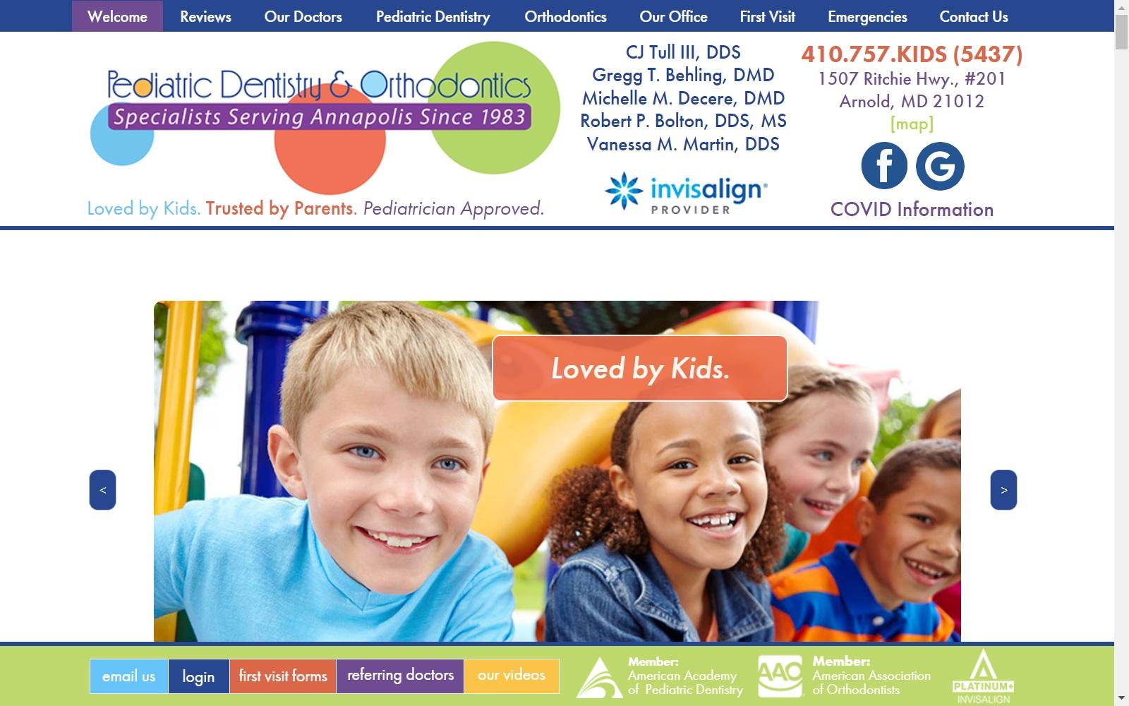 Pediatric Dentistry & Orthodontics Drs. Behling, Decere & Bolton