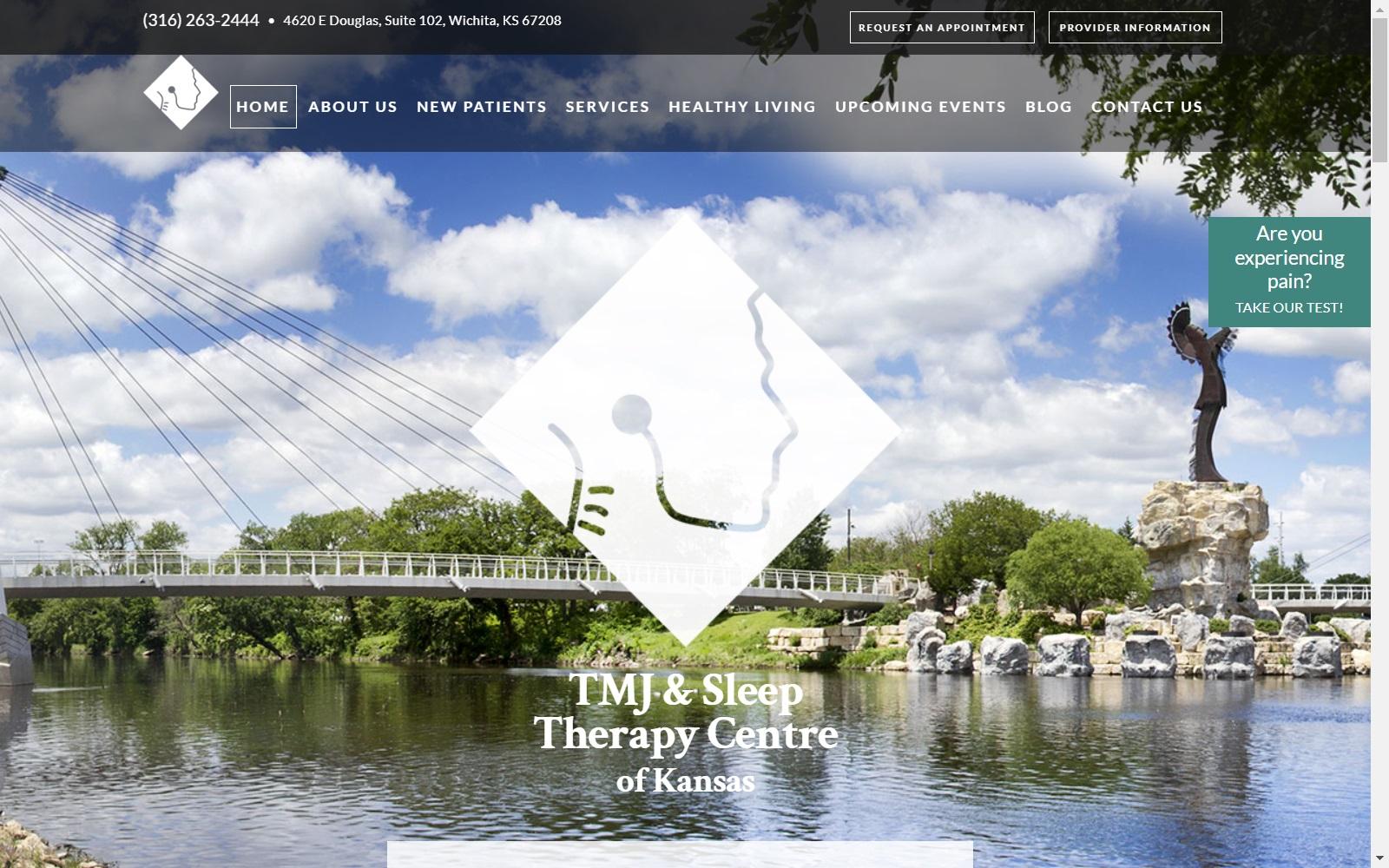 TMJ & Sleep Therapy Centre of Kansas screenshot