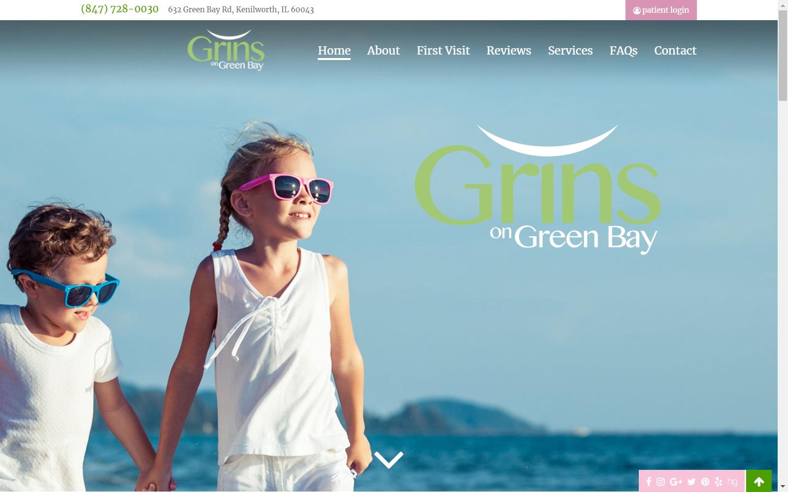 Grins on Green Bay