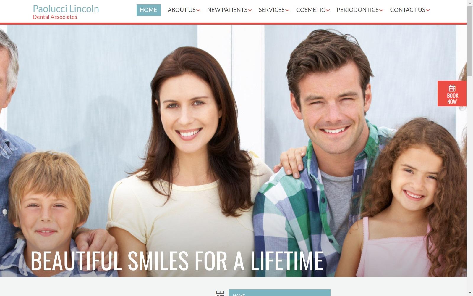 Lincoln Dental Associates screenshot