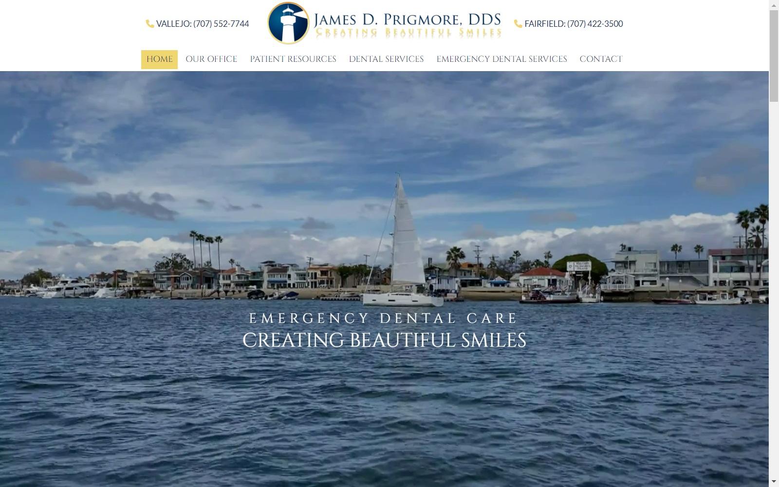James D Prigmore DDS screenshot