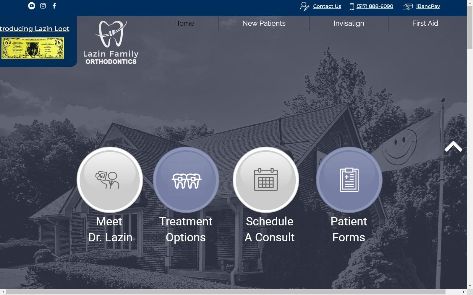 Lazin Family Orthodontics screenshot