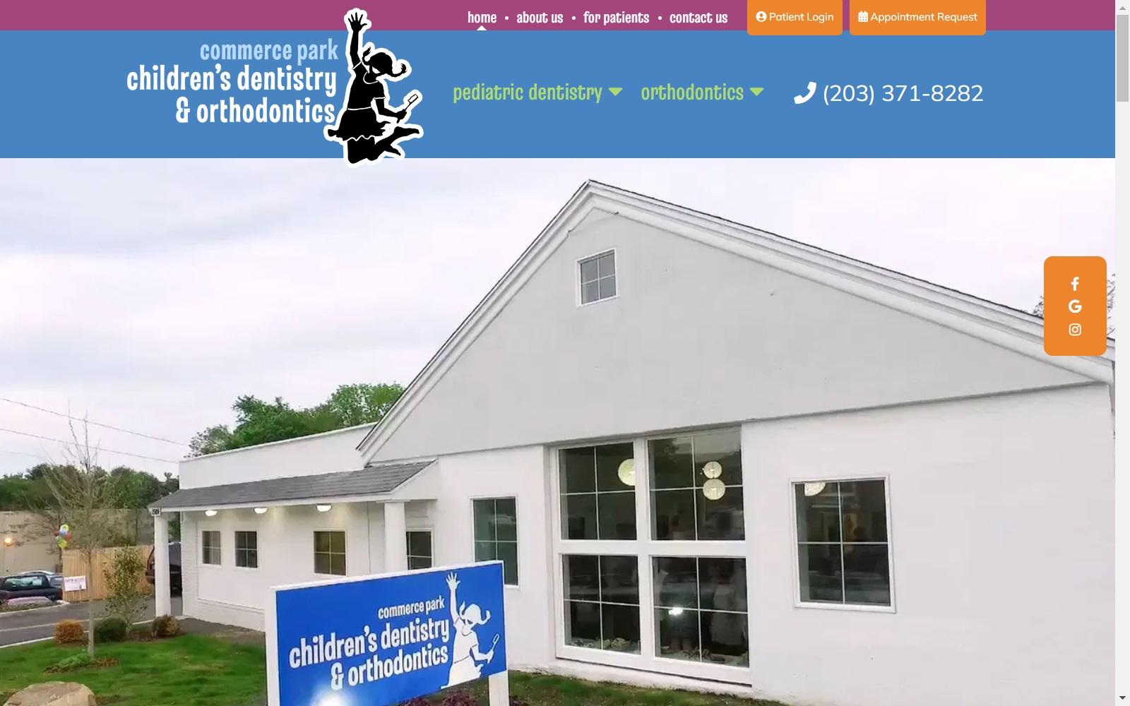Commerce Park Children's Dentistry & Orthodontics screenshot
