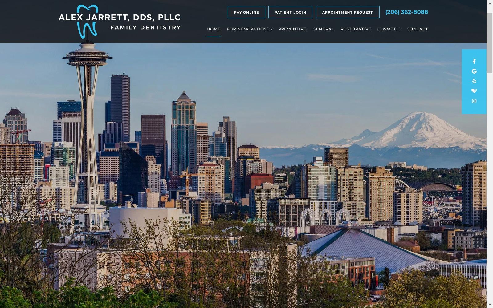Alex Jarrett DDS PLLC screenshot
