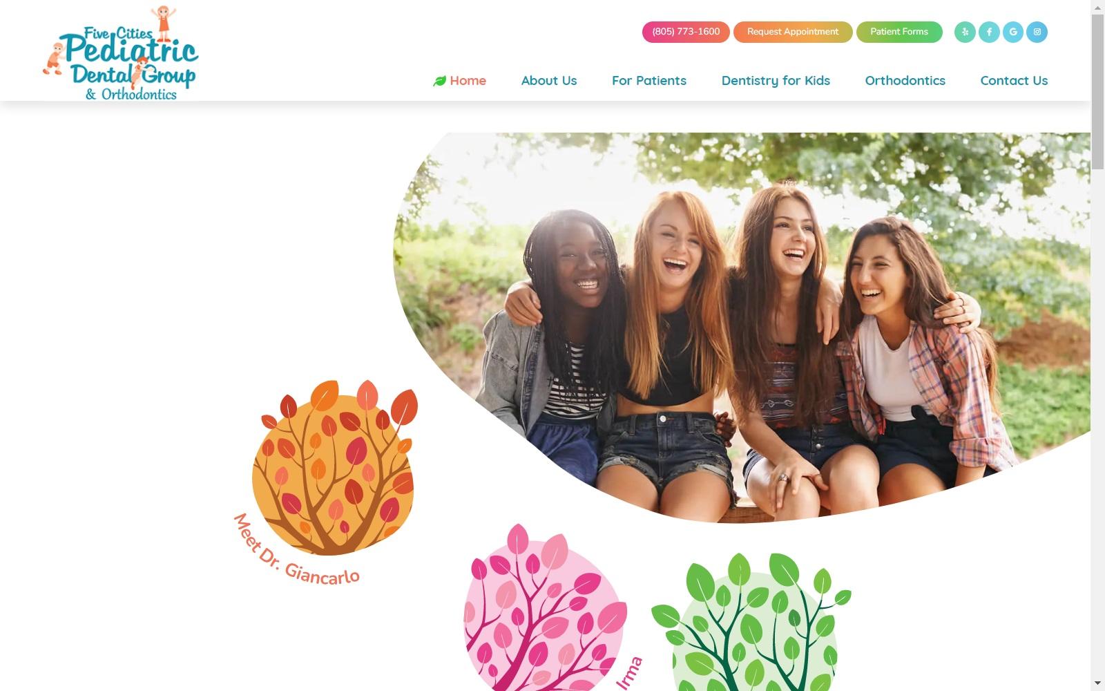 Five Cities Pediatric Dental Group screenshot