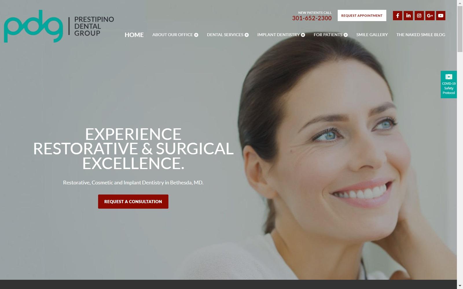 Drs. Ingber & Prestipino screenshot