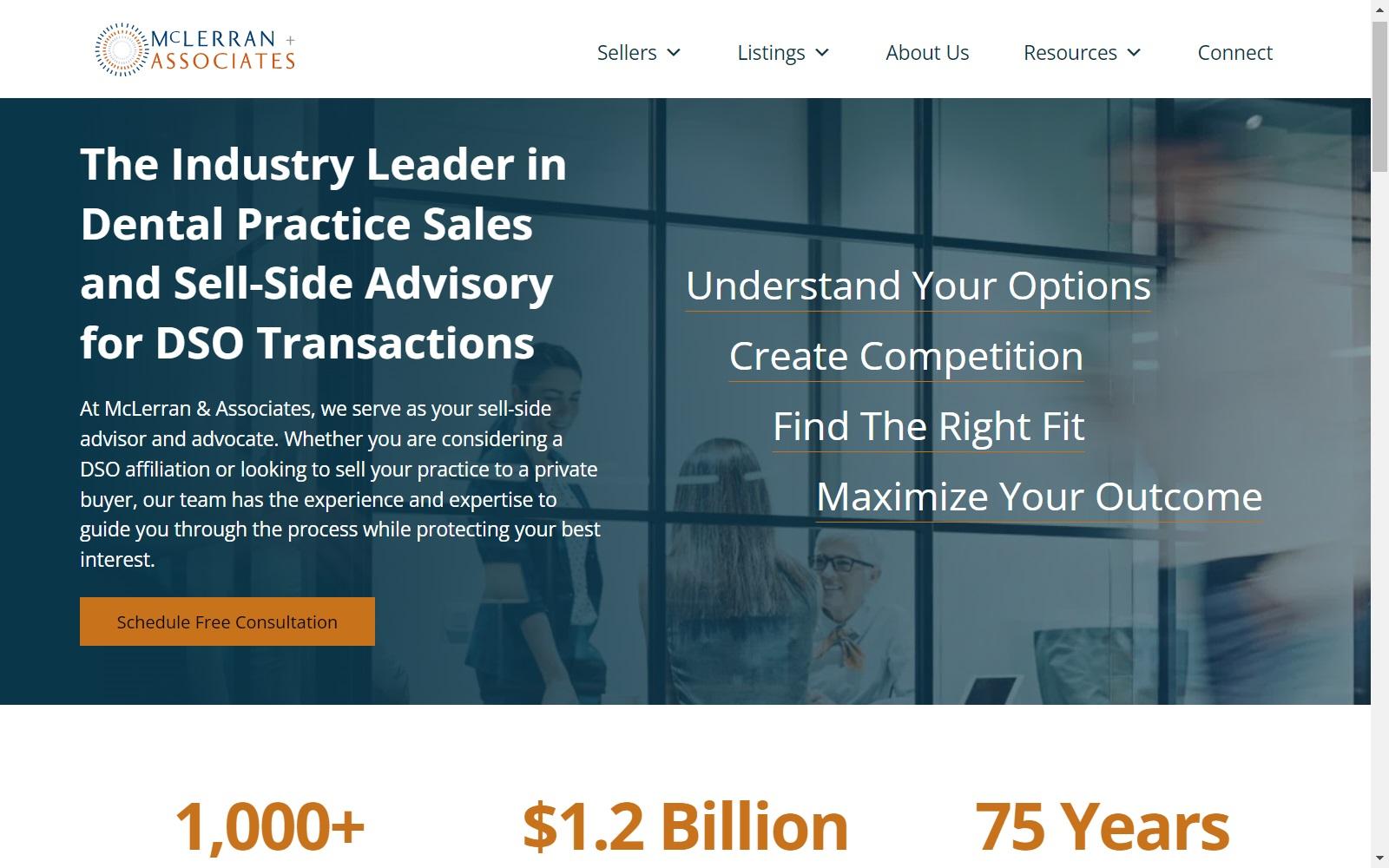 McLerran & Associates screenshot