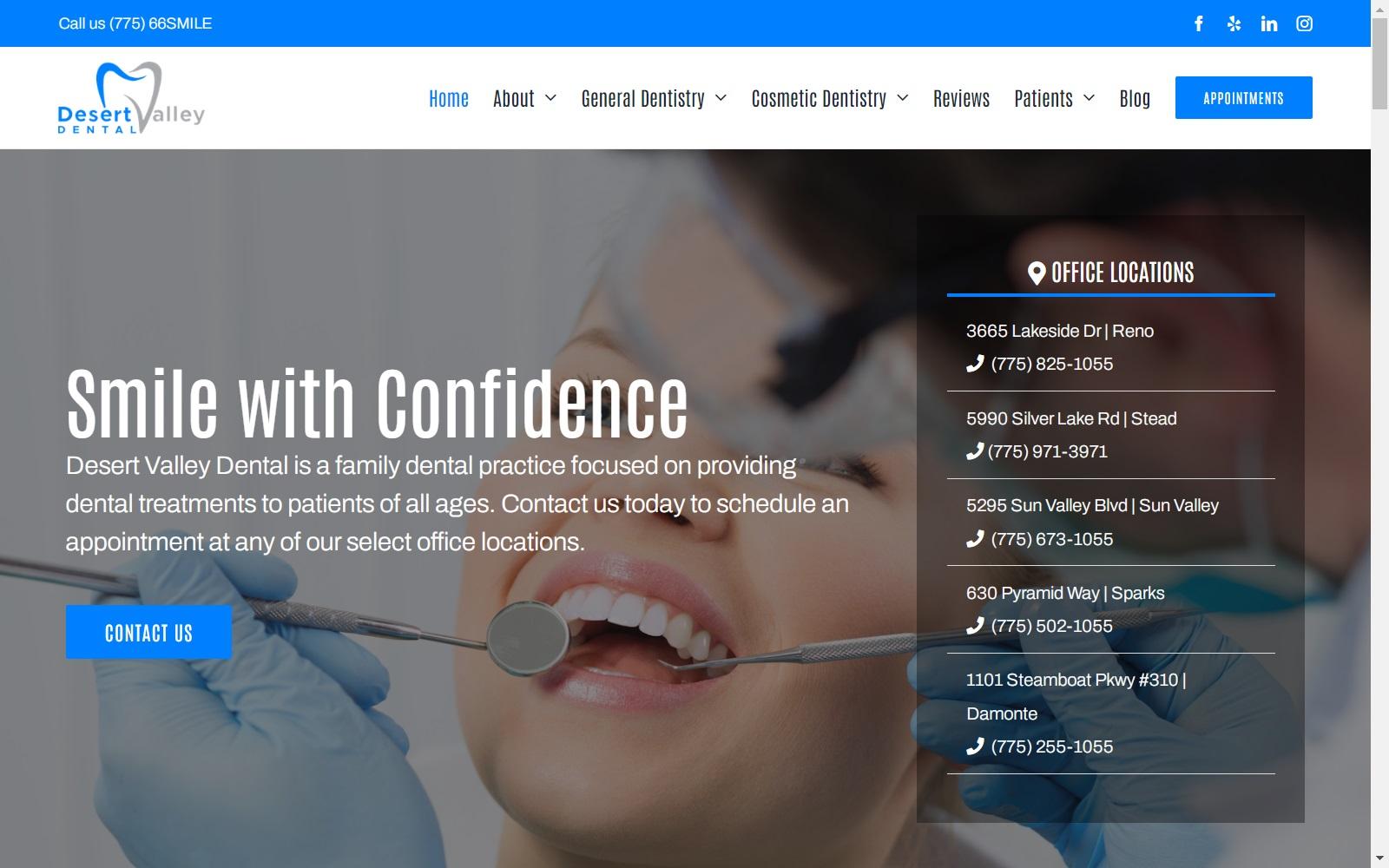 Desert Valley Dental screenshot