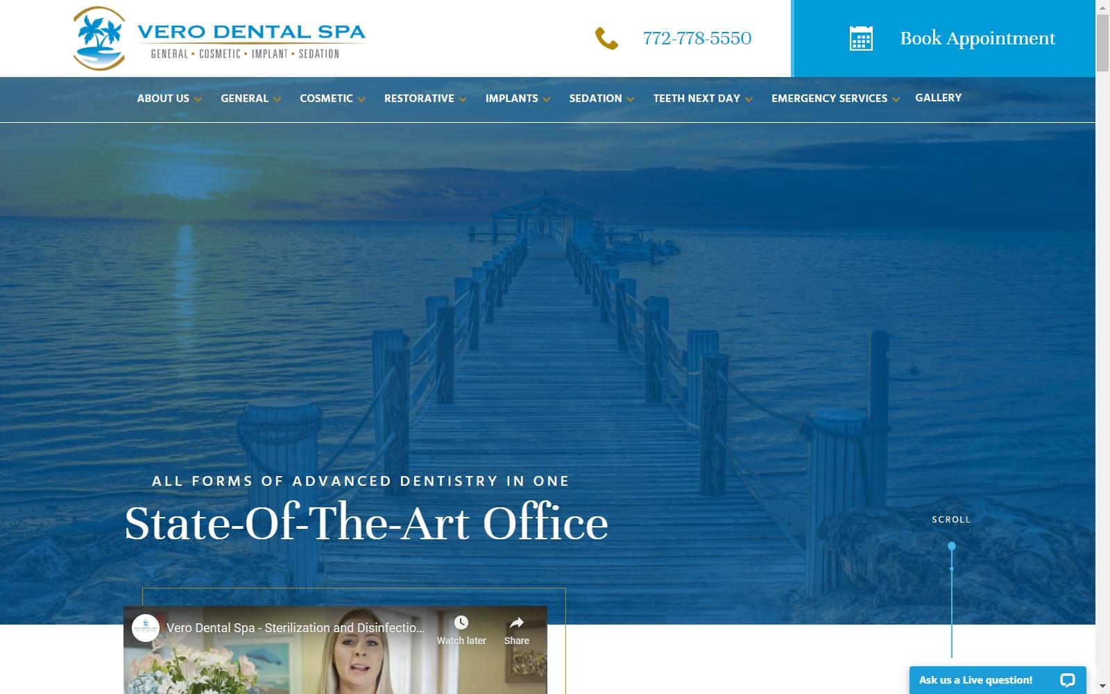 Vero Dental Spa screenshot