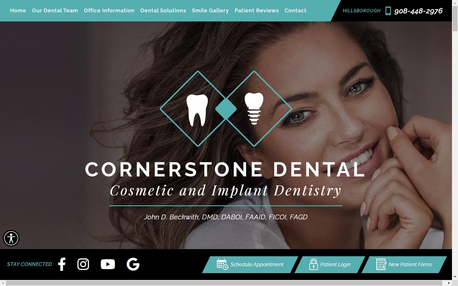 Cornerstone Dental - Family & Implant Dentistry screenshot