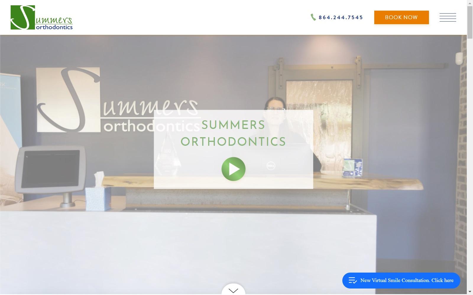 Summers Orthodontics screenshot