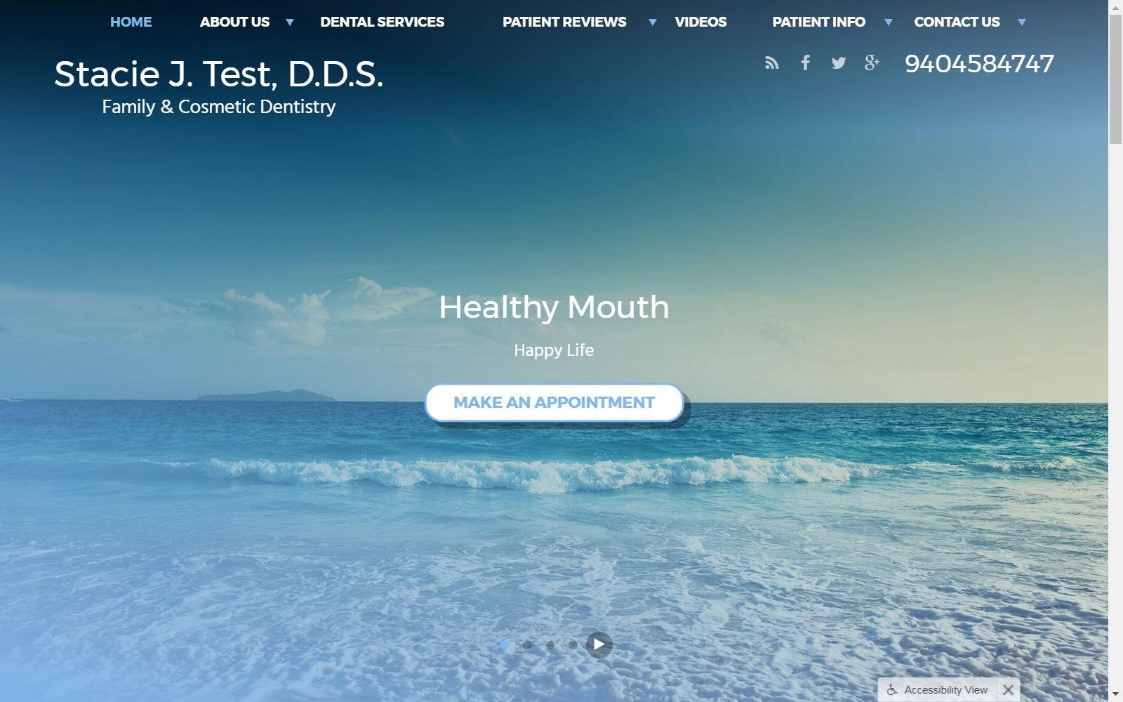 Stacie J Test DDS