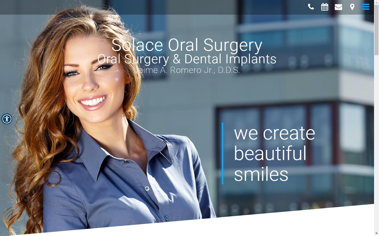 Solace Oral Surgery Oral Surgery & Dental Implants screenshot