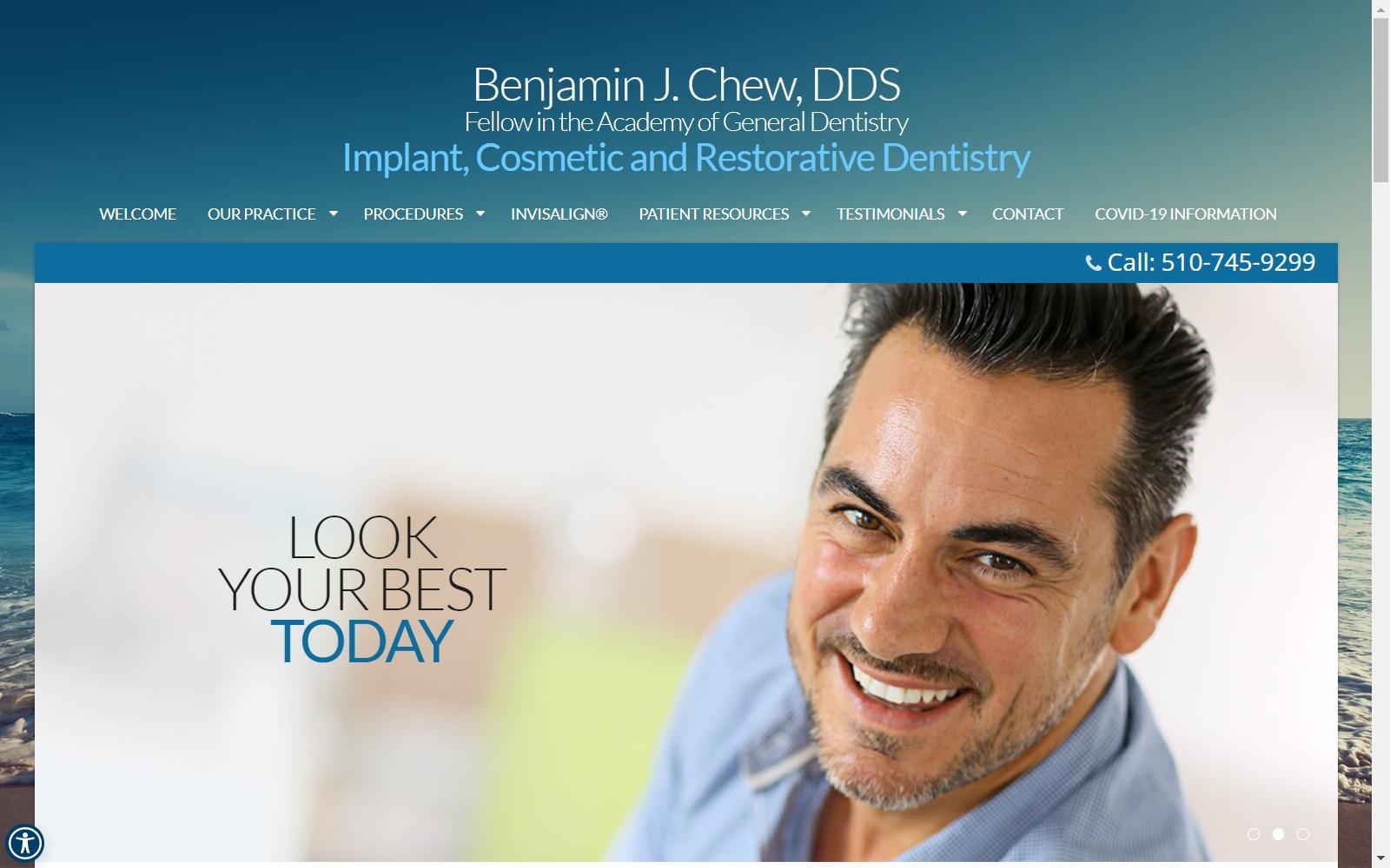 Dr. Benjamin J. Chew DDS screenshot