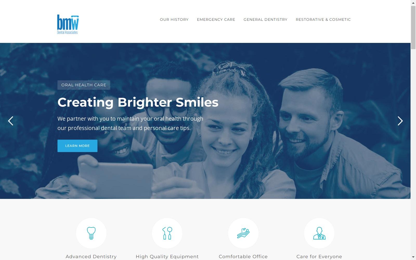 BMW Dental Associates screenshot