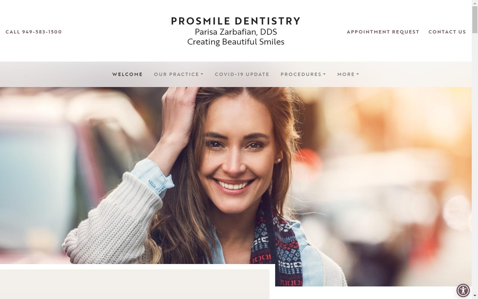 ProSmile Dentistry: Parisa Zarbafian DDS