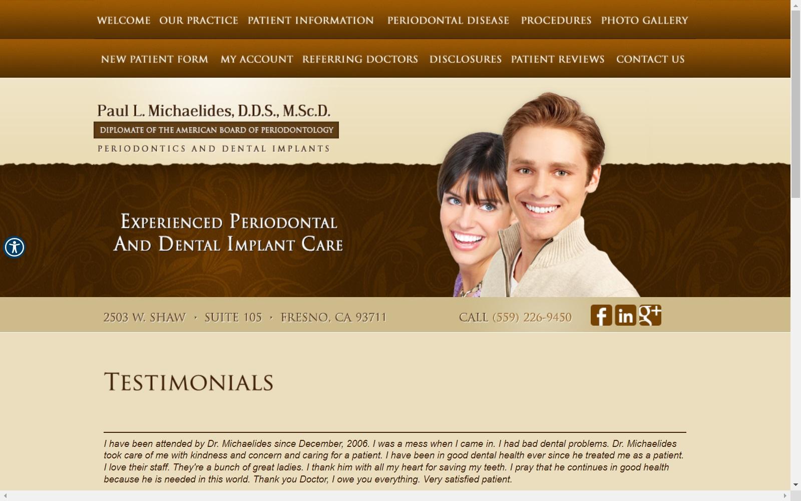 Paul Michaelides DDS
