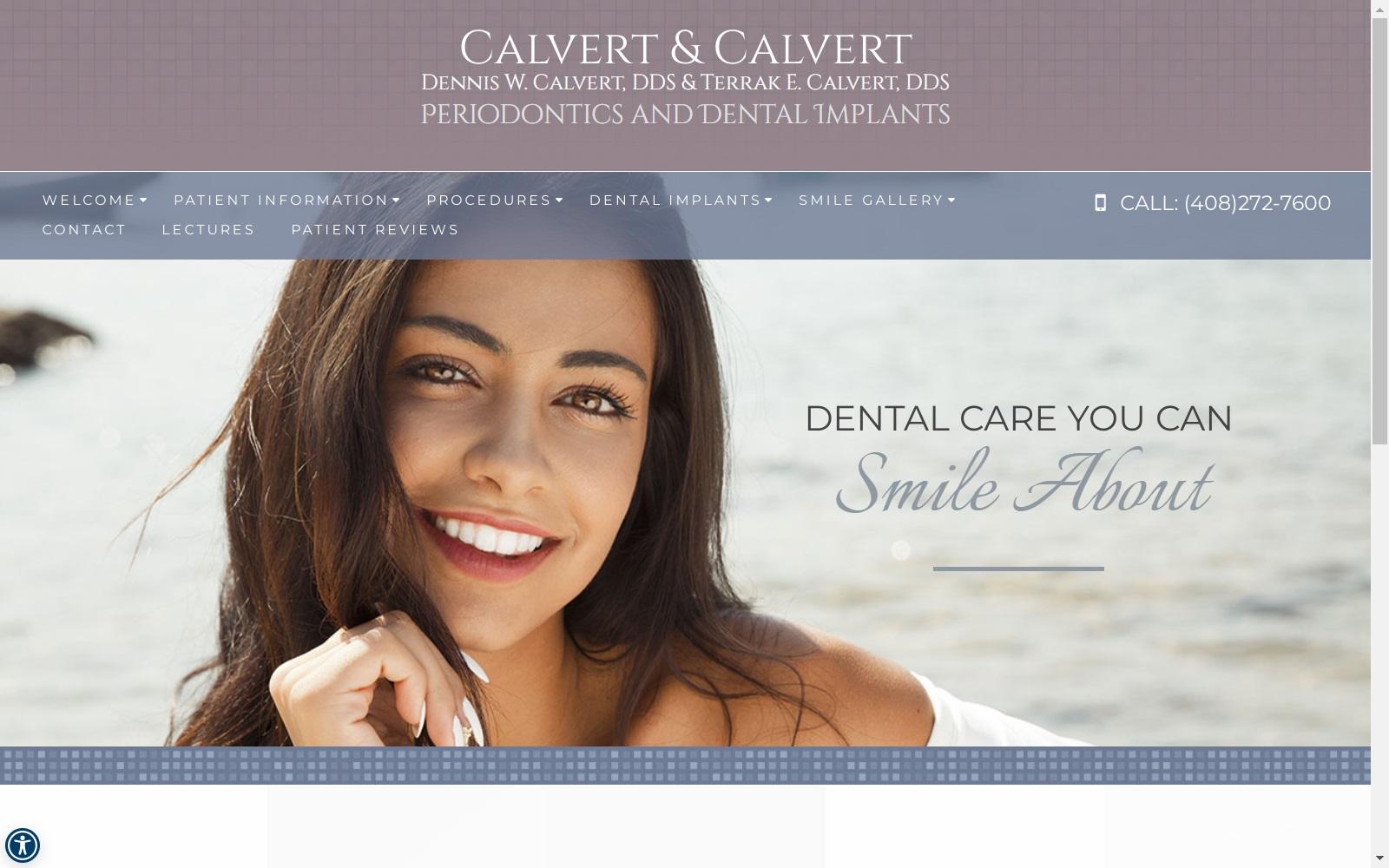 Dennis W. Calvert, DDS screenshot