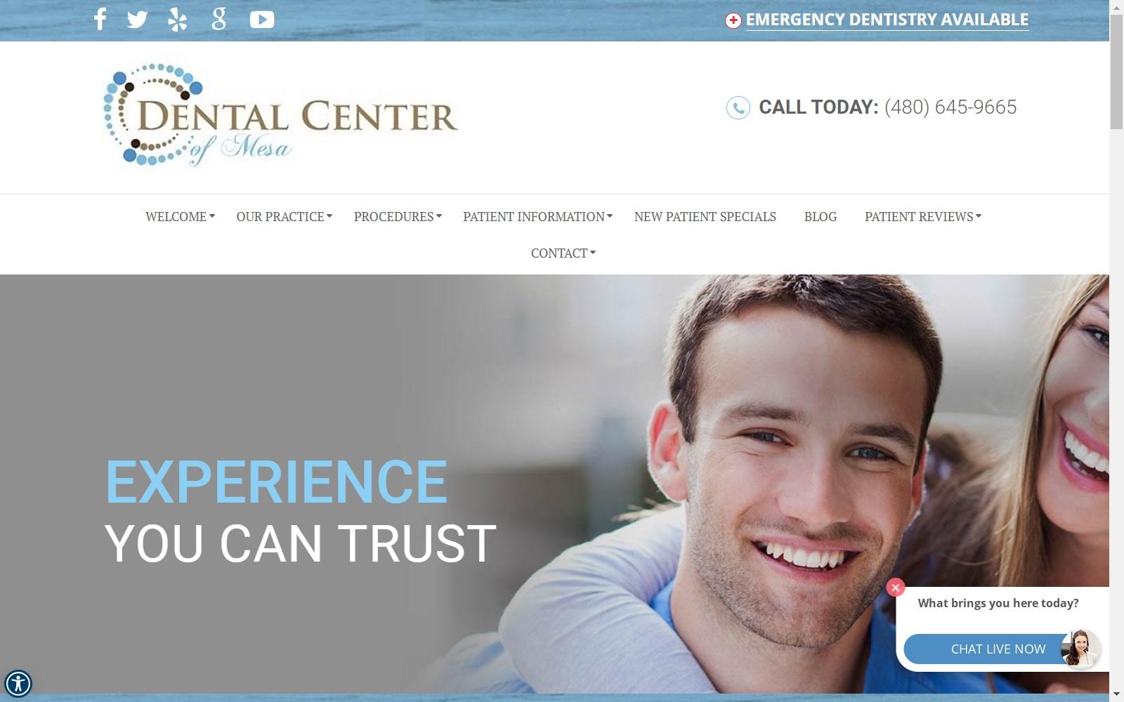 Dental Center of Mesa screenshot