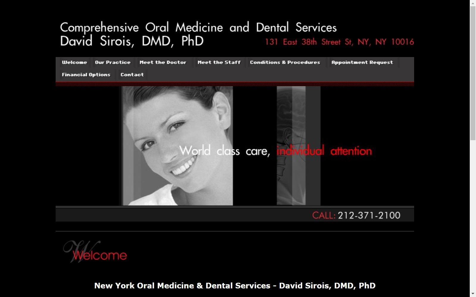 Sirois David DDS screenshot