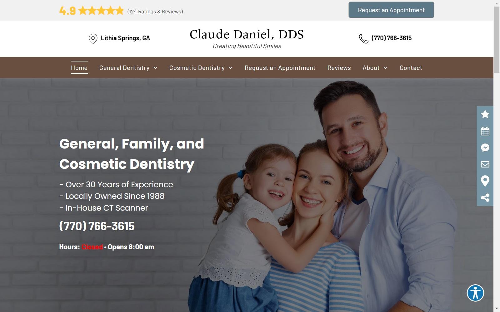 Daniel Claude P DDS