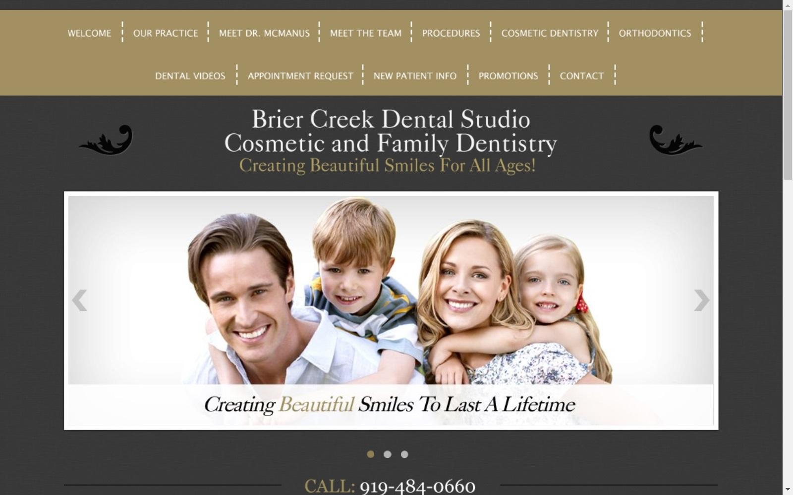 Brier Creek Dental Studio screenshot