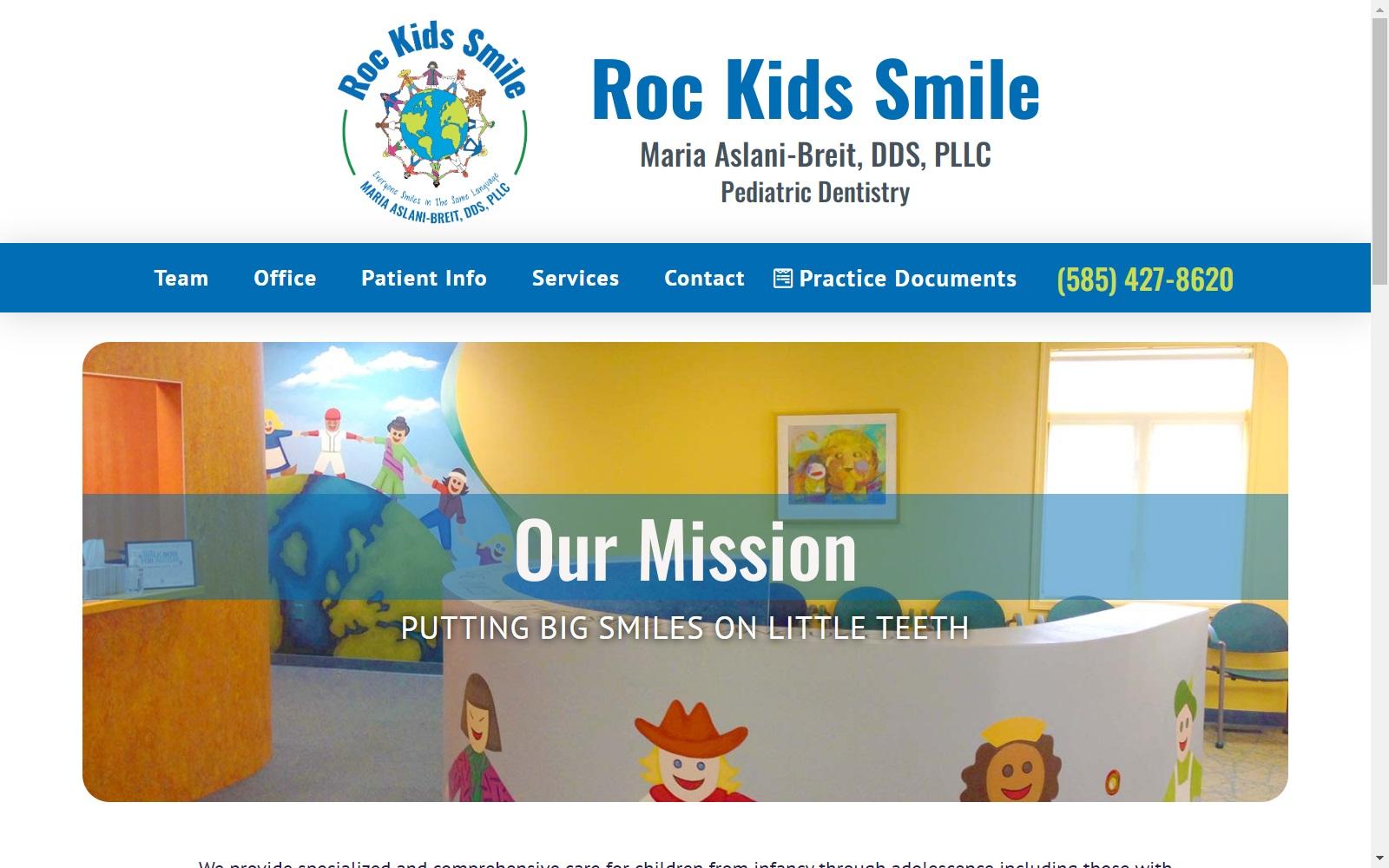 Roc Kids Smile - Maria Aslani-Breit, DDS, PLLC